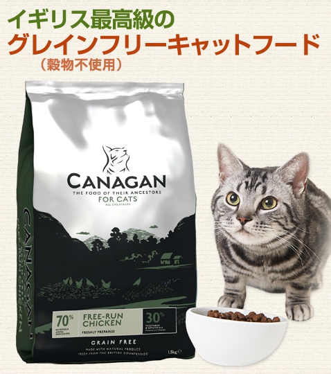 カナガン悪評猫